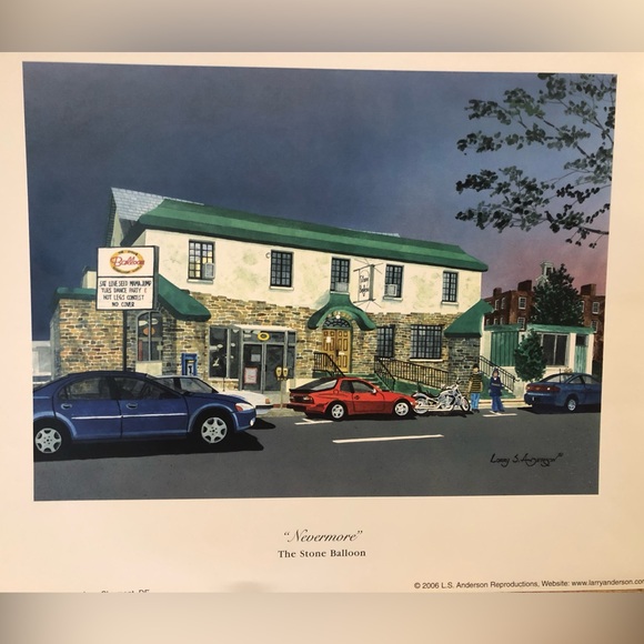 “Nevermore” The Stone Balloon by Larry S. Anderson - Picture 4 of 8